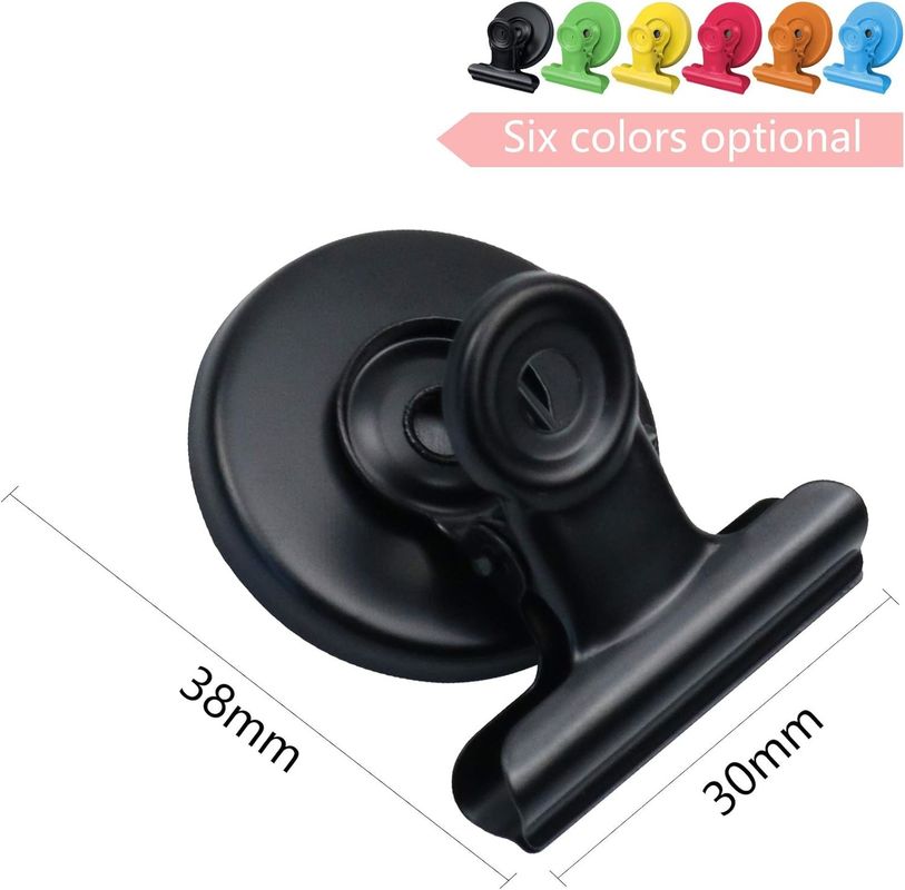 12PCS Clips magnétiques lourds pour les tableaux blancs Liste du papier d'affichage