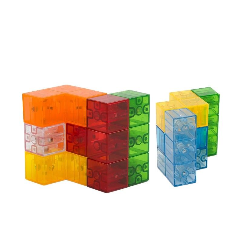 Cube de Rubik magnétique 3D Cube de puzzle magnétique de 7 formes pour les enfants