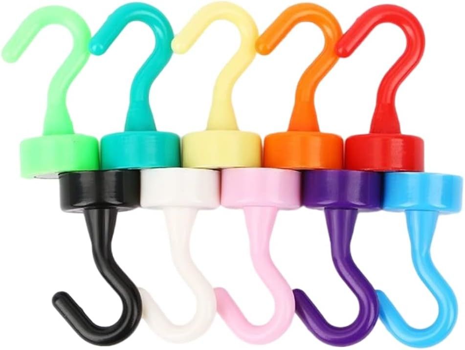 Des crochets magnétiques colorés décoratifs des crochets magnétiques de garage certifiés ISO FDA