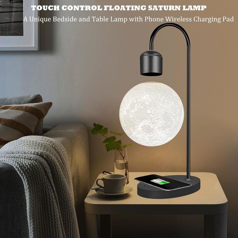 Lumière de lune magnétique lévitante à gravité nulle Jouets de bureau flottants pour décoration cadeaux