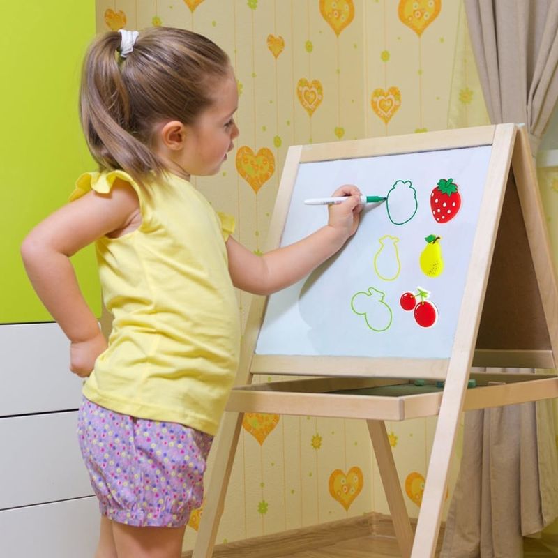 Magnets décoratifs étanches au PVC, autocollants pour réfrigérateur, avec des fruits mignons
