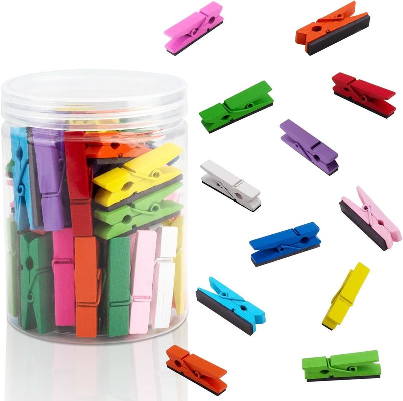 30pcs multi-couleurs clips magnétiques personnalisés pour tableau blanc de bureau de l'enseignement réfrigérateur