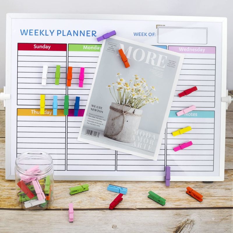 30pcs multi-couleurs clips magnétiques personnalisés pour tableau blanc de bureau de l'enseignement réfrigérateur