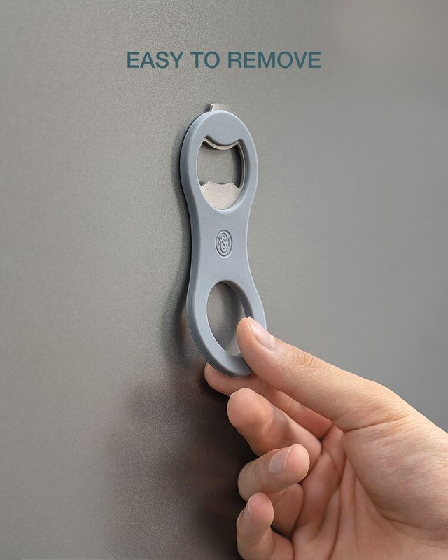 FDA 2 en 1 ouvre-bouteille magnétique pour réfrigérateur et camping-car avec capuchon