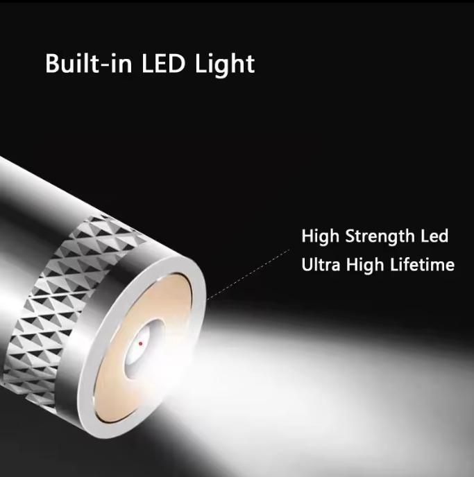 Outil de capture magnétique télescopique à longue portée avec lumière LED et aimant puissant personnalisé