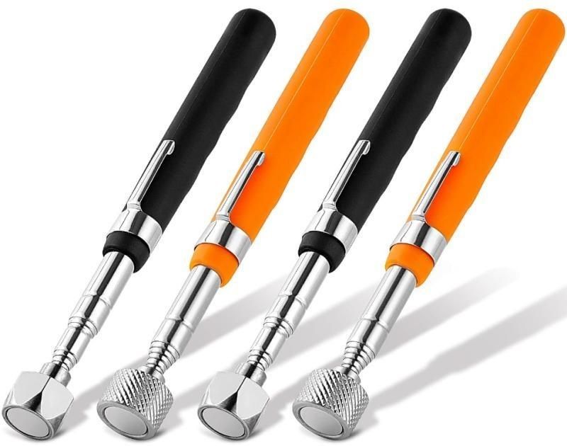 Outil de capture magnétique télescopique stylo extensible en acier inoxydable