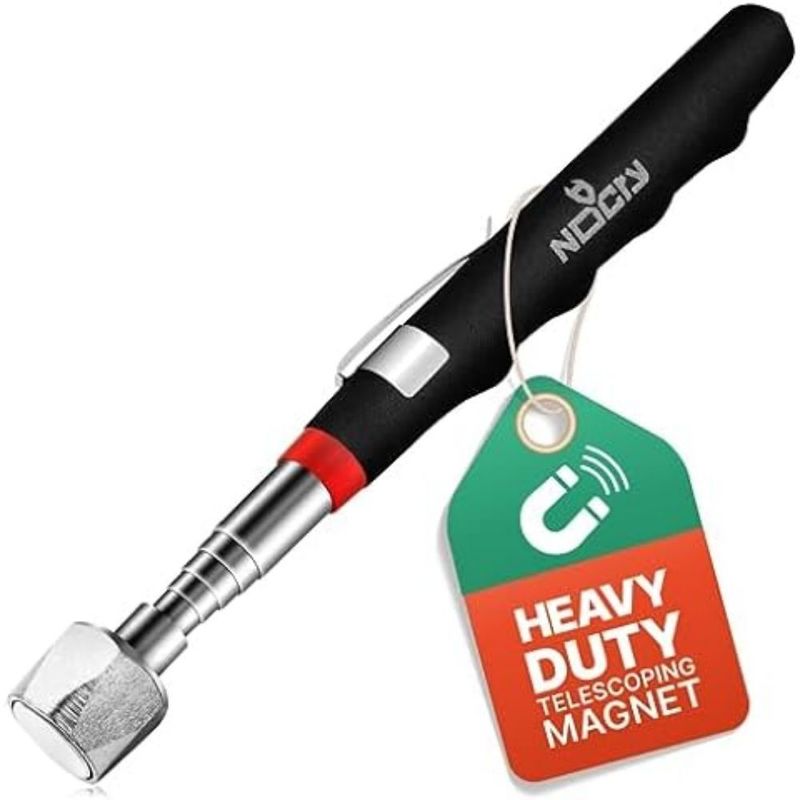 Outil de ramassage télescopique magnétique standard JIS avec lumière LED réglable pour le ramassage vis écrous boulon