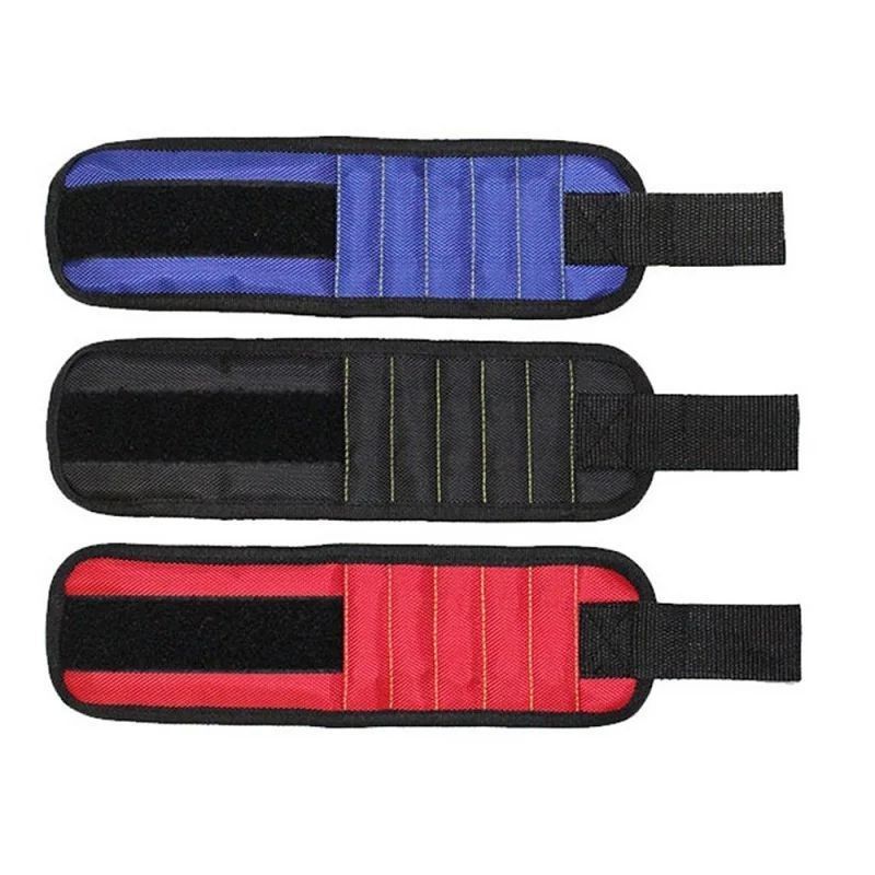 Bandes magnétiques de support pour les poignets avec des aimants puissants pour tenir des vis