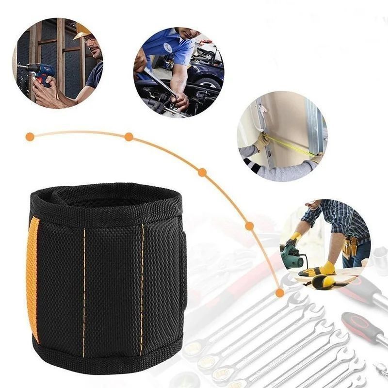 Bandes magnétiques de support pour les poignets avec des aimants puissants pour tenir des vis