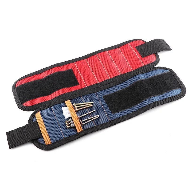 Camuflage bande magnétique de support du poignet aimants forts pour tenir des vis support de ceinture de bracelet de clous