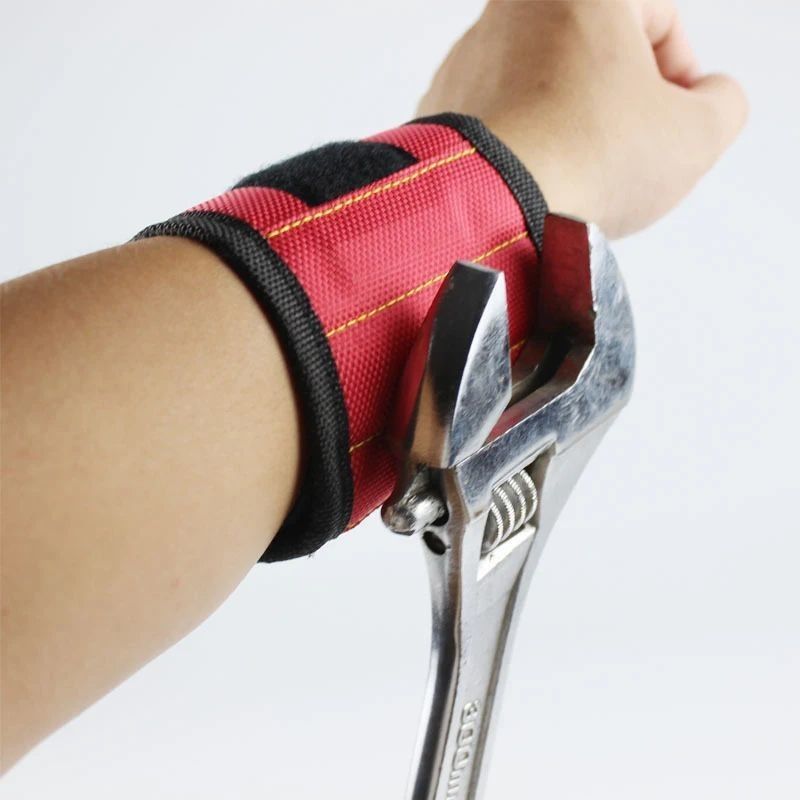 Sac à outils portable et bracelet magnétique personnalisé avec des aimants puissants pour électriciens