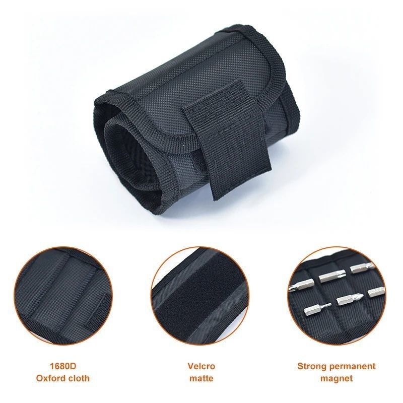 Sac à outils portable et bracelet magnétique personnalisé avec des aimants puissants pour électriciens