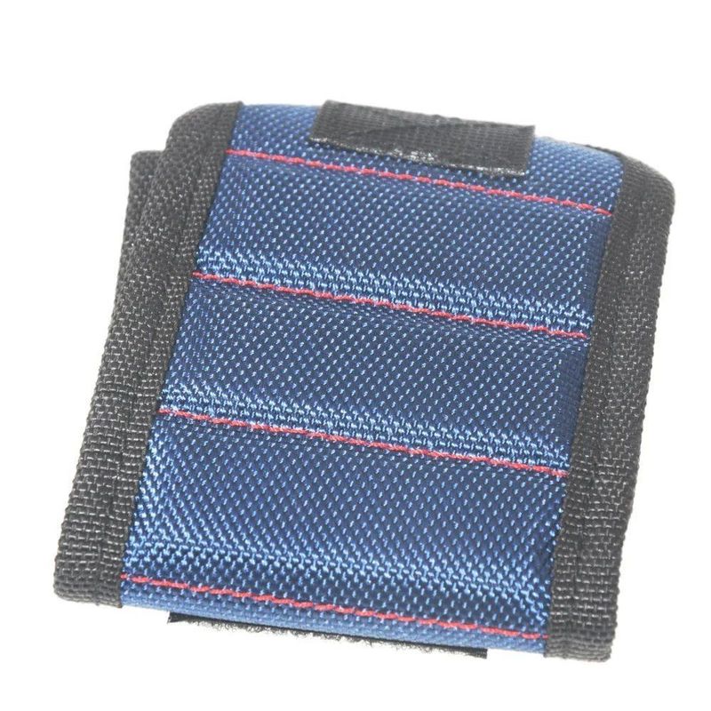 Ceinture de poignet magnétique forte sac à outils Oxford Tissu ceinture de poignet portable vis outil de ongles