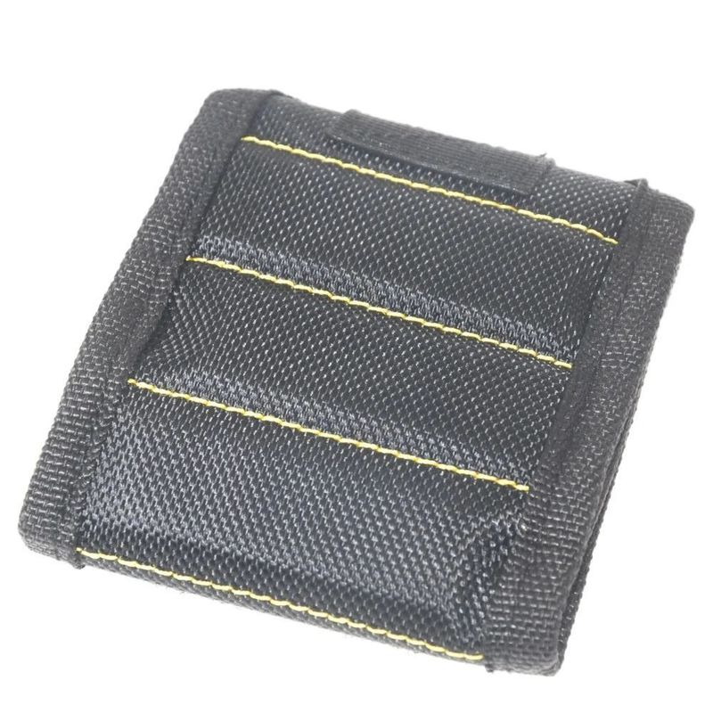 Ceinture de poignet magnétique forte sac à outils Oxford Tissu ceinture de poignet portable vis outil de ongles