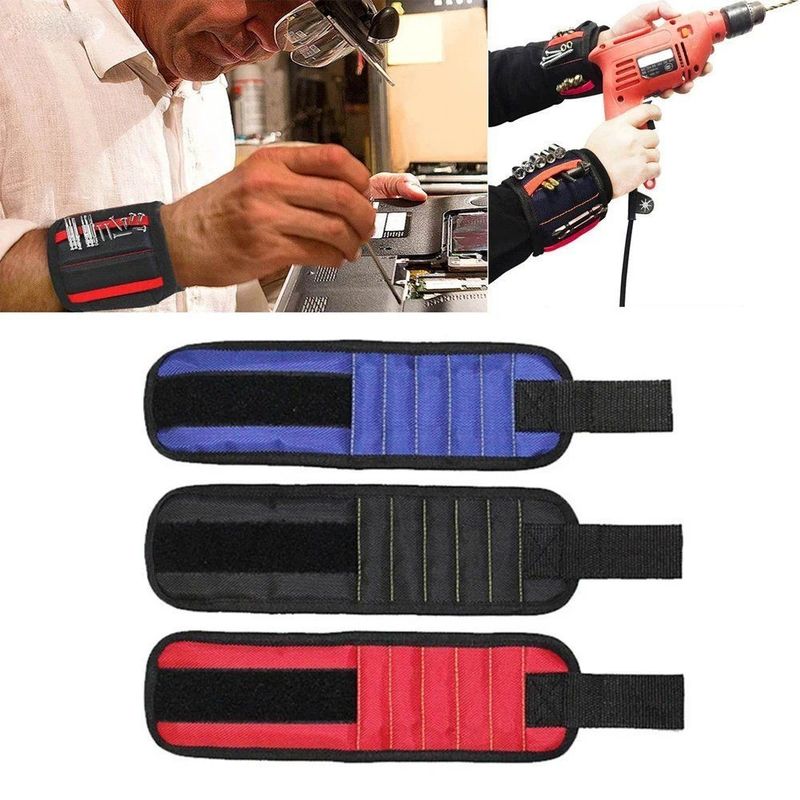 Poche d'outil magnétique portable pour les clous à vis, boulons et broyeurs