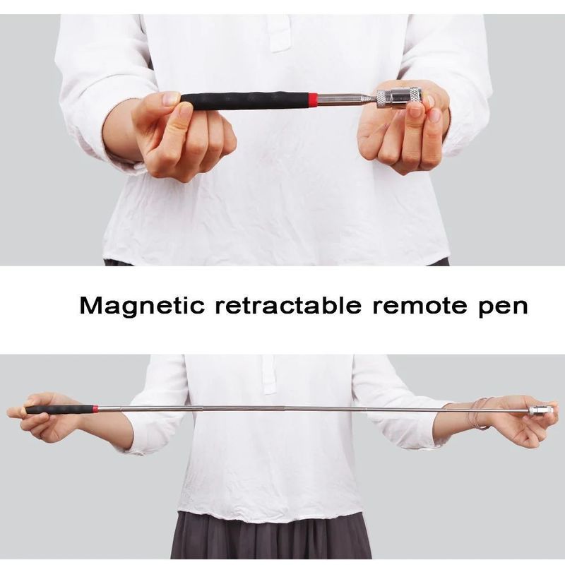 Plume magnétique télescopique avec outil de ramassage magnétique portable léger outil de ramassage à longue portée extensible