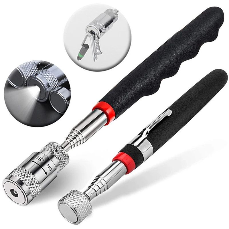 Téléscopique stylo magnétique avec mini-aimant portable léger outil de ramassage