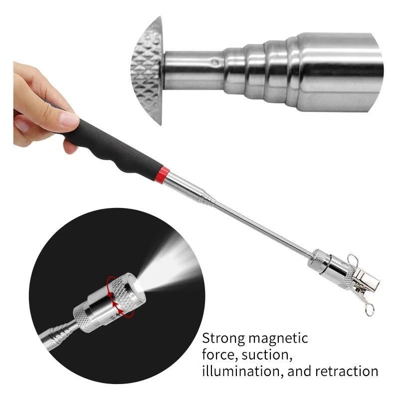 Téléscopic Magnet Mini Portable Heavy Duty Magnétique Pick-up Nut Ensemble d'outils à la maison