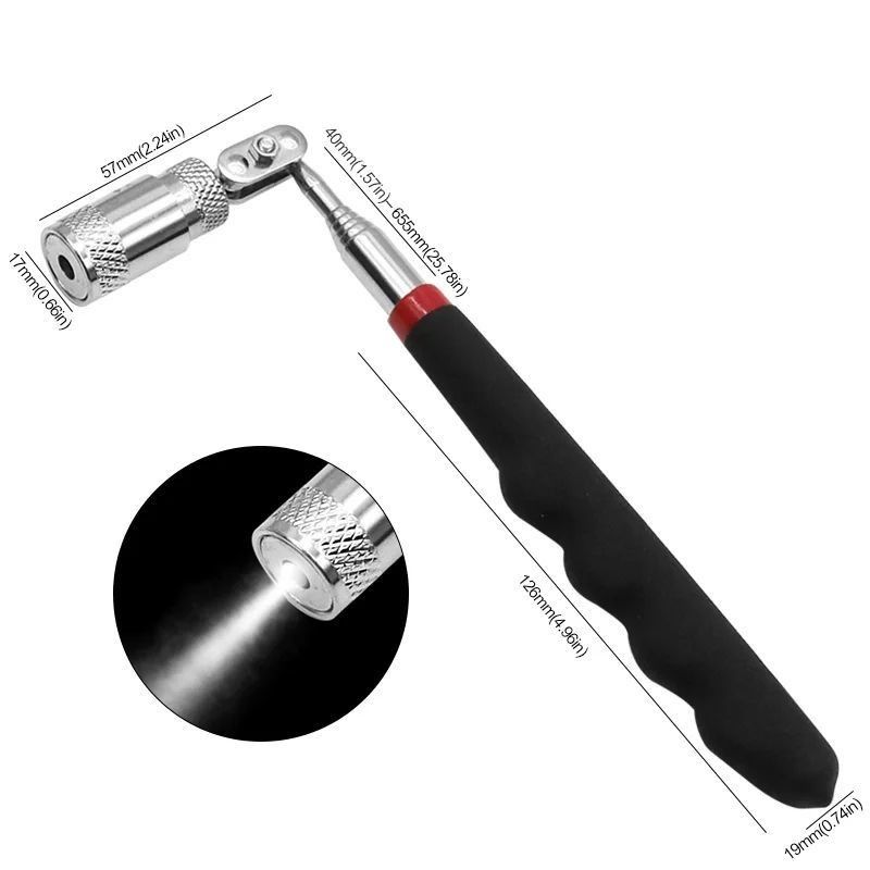 Téléscopic Magnet Mini Portable Heavy Duty Magnétique Pick-up Nut Ensemble d'outils à la maison