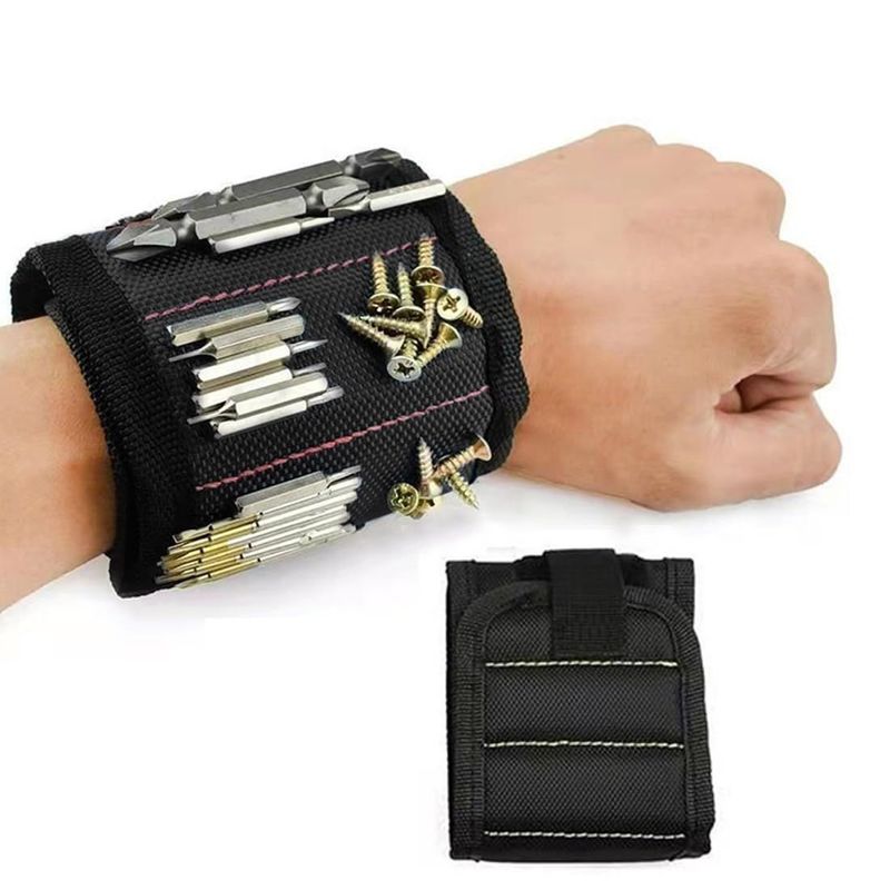 Bracelet magnétique pour tenir des vis, porte-câbles outils, appareils de refroidissement pour ranger des objets