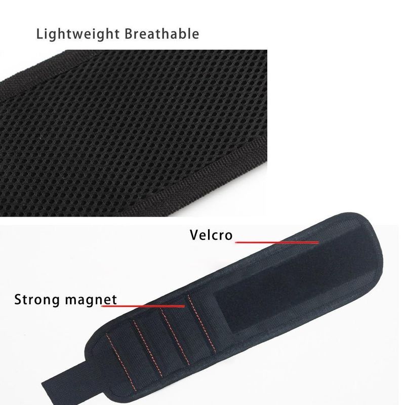 Bracelet magnétique pour tenir des vis, porte-câbles outils, appareils de refroidissement pour ranger des objets
