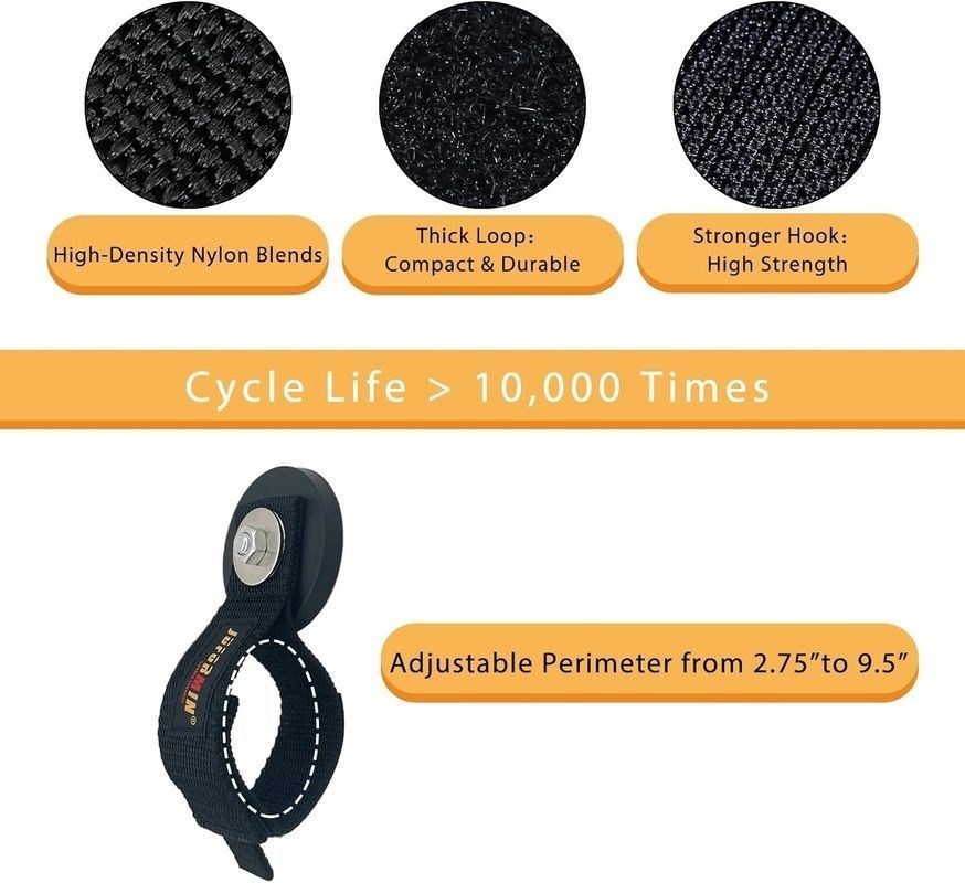 Porteur d'outil magnétique rétractable pour travaux lourds avec corde d'extension