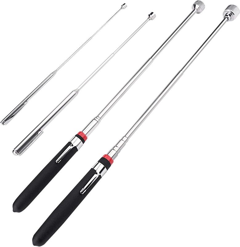 Outil de ramassage magnétique télescopique Outil pratique pour vis écrous broches, balayeuses magnétiques