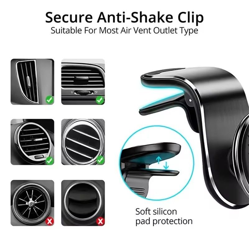 Maintien du téléphone magnétique pour voiture Maintien du magnétique de ventilation pour voiture Montage GPS Smartphone Appui mobile dans le support de voiture pour iPhone Xiaomi Samsun