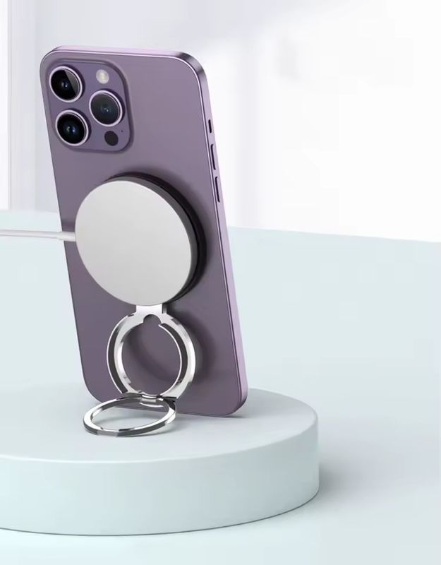 Porteur d'anneau magnétique pour téléphone portable Compatible avec l'iPhone 12 13 14 Série MagSafe